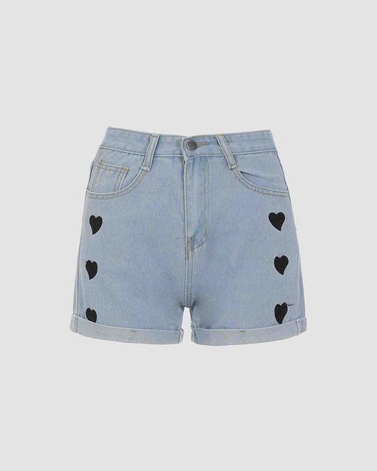 Gothic Hearts Shorts