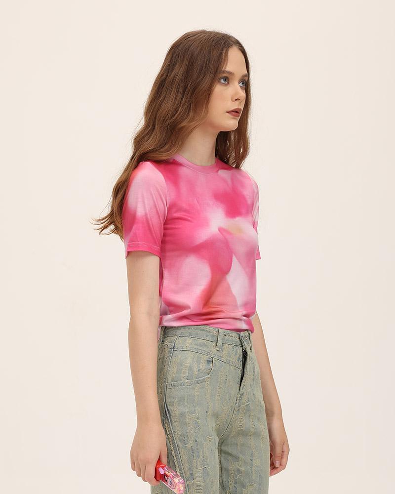 Blurry Rose Mist T-Shirt